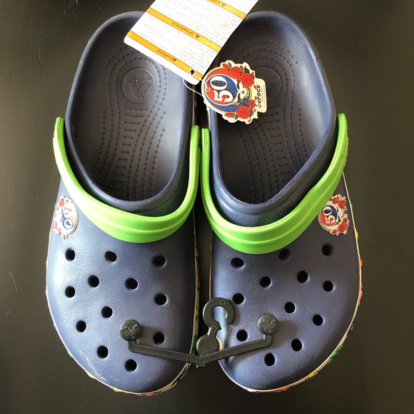 GRATEFUL DEAD Crocs 50th Anniversary M9 W11 NWT - Picture 6 of 17